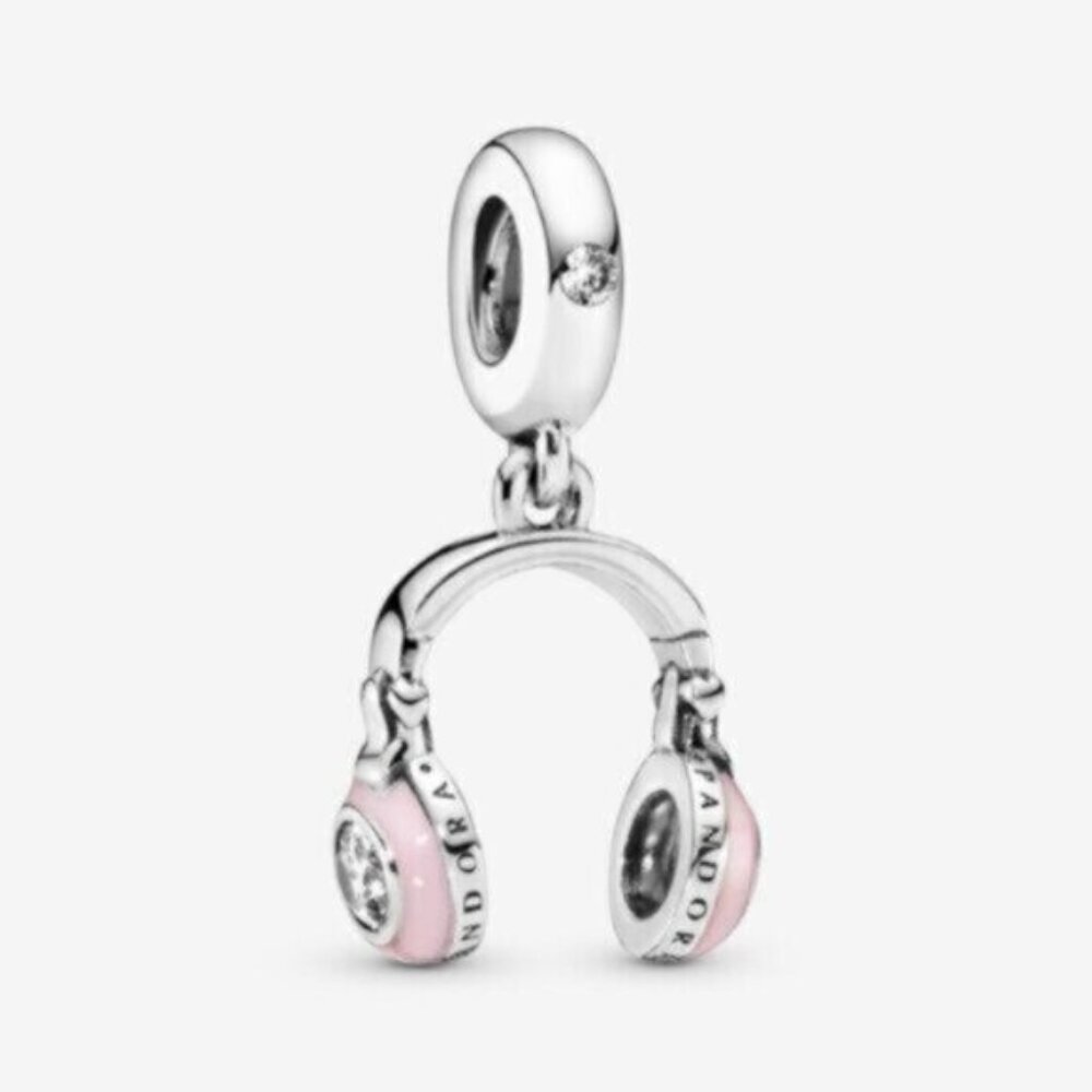 NWT Pandora earphone strap pink Charm